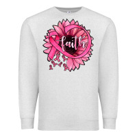 Oatmeal Heather sunflower faith Premium Sweatshirt - JahusDesignShop