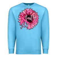 Ocean Blue sunflower faith Premium Sweatshirt - JahusDesignShop
