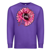 Purple sunflower faith Premium Sweatshirt - JahusDesignShop