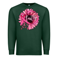 Sports Green sunflower faith Premium Sweatshirt - JahusDesignShop