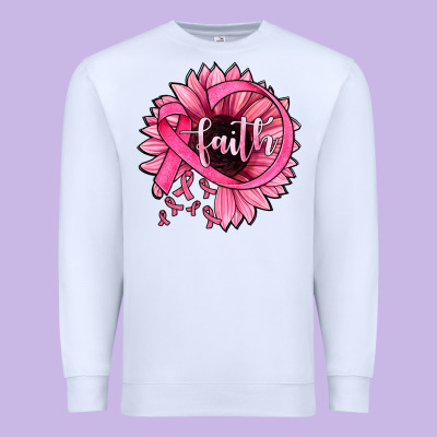 Sunflower Faith Premium Sweatshirt Designed By Jahusdesignshop