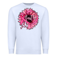 White sunflower faith Premium Sweatshirt - JahusDesignShop