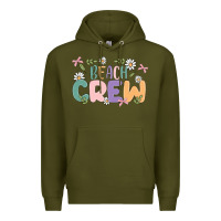 Army Green beach crew Premium Hoodie - MaliasSmallBusiness