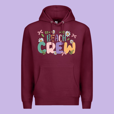 Beach Crew Premium Hoodie Designed By Maliassmallbusiness