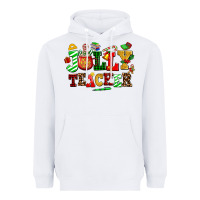 White jolly teacher Heavyweight Hoodie - AdoDesignShop