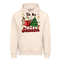 Sandshell 'tis the season with christmas tree and hot cocoa Urban Hoodie - MaliasSmallBusiness