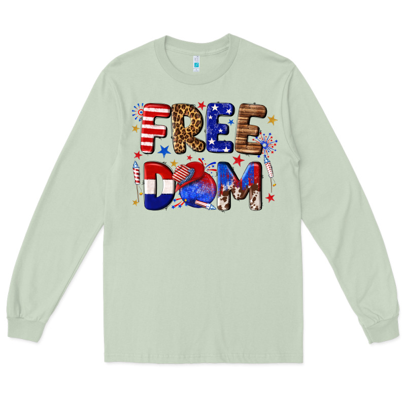 Fourth Of July Freedom Long Sleeve Tee by texasbilliewilder | Teevron