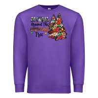 Purple rocking around the christmas tree Premium Sweatshirt - JahusDesignShop