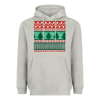 Moon Dust christmas trees hand drawn seamless pattern Heavyweight Hoodie - BundleAndBundleShop