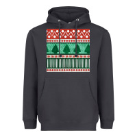 Smoke christmas trees hand drawn seamless pattern Heavyweight Hoodie - BundleAndBundleShop