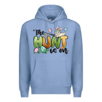 Colony Blue the hunt is on Premium Hoodie - MaliasSmallBusiness