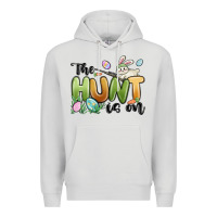 Dove Grey the hunt is on Premium Hoodie - MaliasSmallBusiness