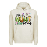 Oatmeal Heather the hunt is on Premium Hoodie - MaliasSmallBusiness