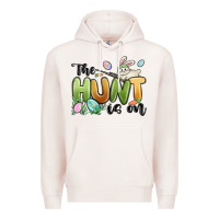 Pale Pink the hunt is on Premium Hoodie - MaliasSmallBusiness