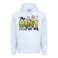 White the hunt is on Premium Hoodie - MaliasSmallBusiness