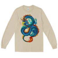 Mushroom blue dragon Long Sleeve Tee - RanaPortraitStore