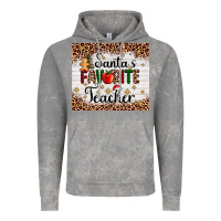Cloud Rock santa's favorite teacher Vintage Hoodie - AdoDesignShop