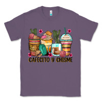 Lavender cafecito y chisme coffee cups Classic Tee - Zillion Design Studio