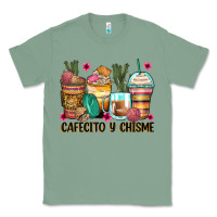 Sage cafecito y chisme coffee cups Classic Tee - Zillion Design Studio