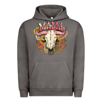 Pigment Tornado bullskull mama Urban Hoodie - NancyCooperArtShop