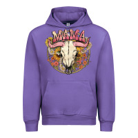 Tulip bullskull mama Urban Hoodie - NancyCooperArtShop