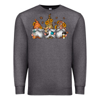 Charcoal Heather coffee gnomes Premium Sweatshirt - Jasminsmagicworld
