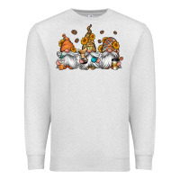 Oatmeal Heather coffee gnomes Premium Sweatshirt - Jasminsmagicworld