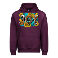 Mauve Wine choose joy Urban Hoodie - NancyCooperArtShop