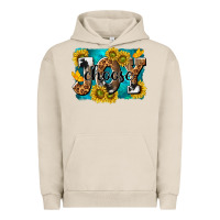 Pigment French Oak choose joy Urban Hoodie - NancyCooperArtShop