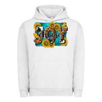Pigment Lunar Rock choose joy Urban Hoodie - NancyCooperArtShop