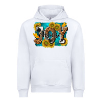 White choose joy Urban Hoodie - NancyCooperArtShop