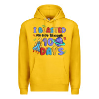 Lemon i blasted my way through 100 days Premium Hoodie - MaliasSmallBusiness