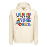 Tofu i blasted my way through 100 days Premium Hoodie - MaliasSmallBusiness