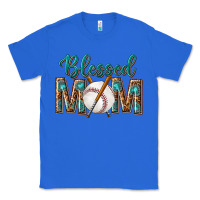 True Royal western blessed mom with baseball Classic Tee - texasbilliewilder