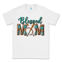 White western blessed mom with baseball Classic Tee - texasbilliewilder