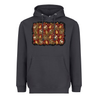 Smoke christmas gingerbread man and house background Heavyweight Hoodie - BundleAndBundleShop