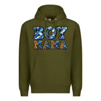 Army Green boy mama Premium Hoodie - AdoDesignShop