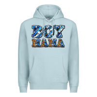 Blue Mist boy mama Premium Hoodie - AdoDesignShop