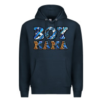 Navy boy mama Premium Hoodie - AdoDesignShop