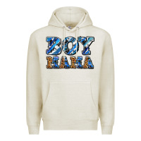 Oatmeal Heather boy mama Premium Hoodie - AdoDesignShop