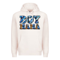 Pale Pink boy mama Premium Hoodie - AdoDesignShop