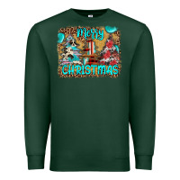 Sports Green merry christmas Premium Sweatshirt - JahusDesignShop