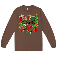 Chestnut santa's favorite pct Long Sleeve Tee - Zillion Design Studio