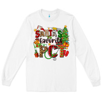 White santa's favorite pct Long Sleeve Tee - Zillion Design Studio