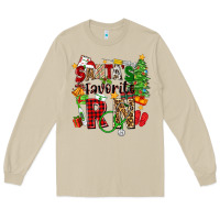 Mushroom santa's favorite rn Long Sleeve Tee - Zillion Design Studio