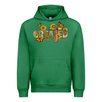 Emerald created with a purpose with sunflower and butterfl Urban Hoodie - NancyCooperArtShop