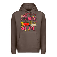 Coffee my teacher survived 100 days of me Premium Hoodie - MaliasSmallBusiness