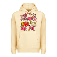 Pina Colada my teacher survived 100 days of me Premium Hoodie - MaliasSmallBusiness
