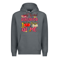 Rock my teacher survived 100 days of me Premium Hoodie - MaliasSmallBusiness