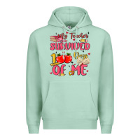 Seafoam my teacher survived 100 days of me Premium Hoodie - MaliasSmallBusiness